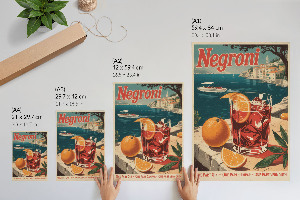 Poster Negroni poster