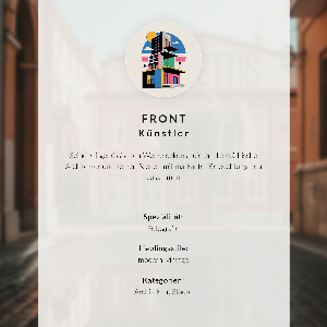 Wall print City landscape