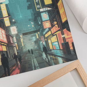 Poster Urban neon signs