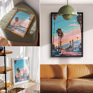 Wall art Holiday oasis