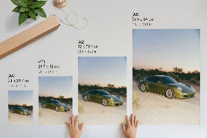 Poster Green vehicle