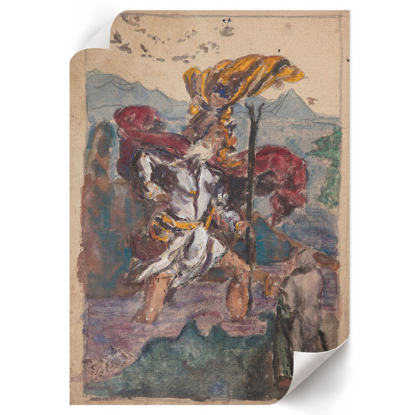 Art print Saint Christopher