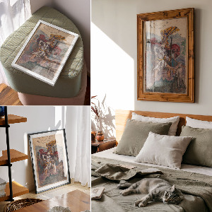 Art print Saint Christopher