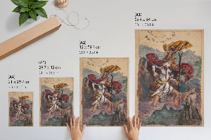 Art print Saint Christopher