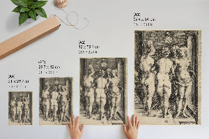Poster Four naked women