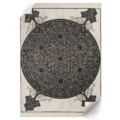 Wall print Sixth knot