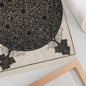 Wall print Sixth knot