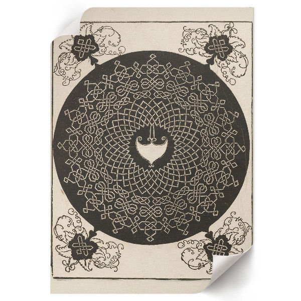 Decorative poster First knot