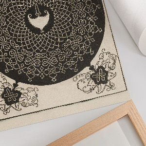 Decorative poster First knot