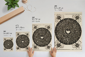 Decorative poster First knot