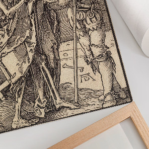 Wall art Death and Lansquenet