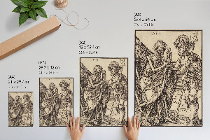 Wall art Death and Lansquenet