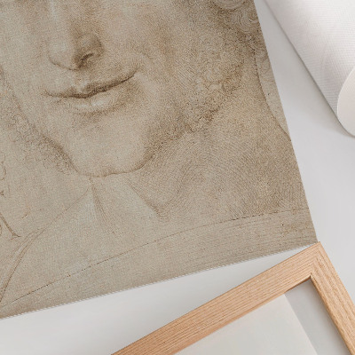Wall print The head of a young man