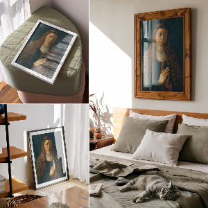 Poster Portrait of a young woman