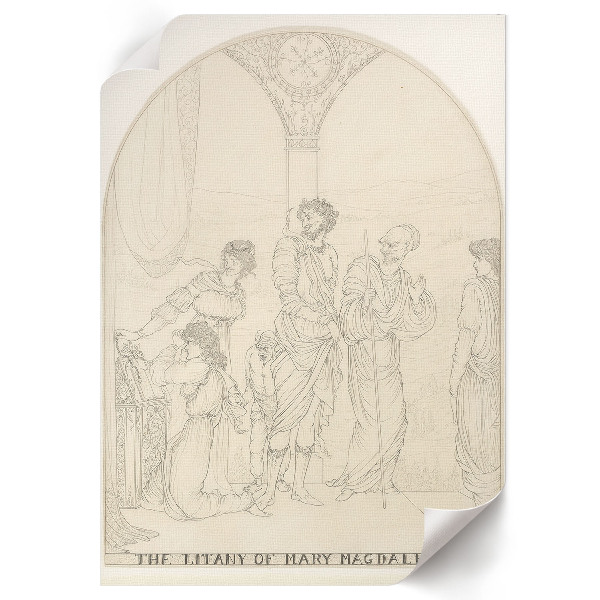 Litany to Mary wall print