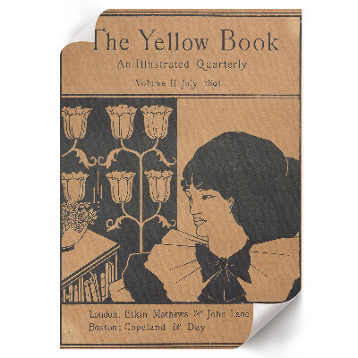 Decorative poster Cover of the Yellow Book