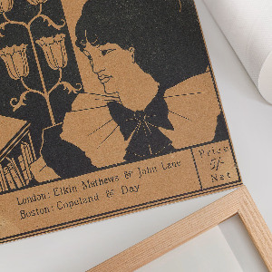 Decorative poster Cover of the Yellow Book