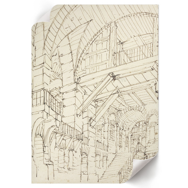 Art print Architectural studies