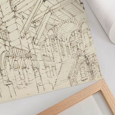 Art print Architectural studies