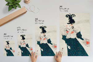 Wall print La revue blanche