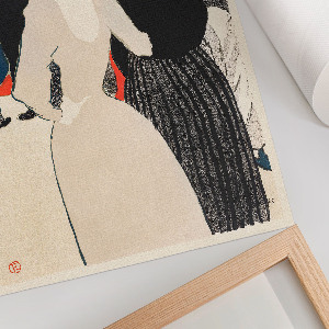 Art print At the Moulin Rouge