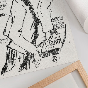 Wall art Poor wanderer