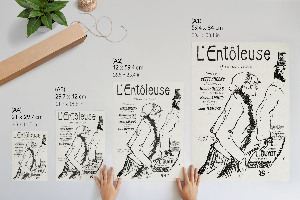 Wall art Poor wanderer