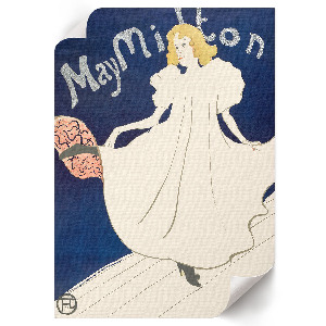 Wall print featuring May Milton artwork