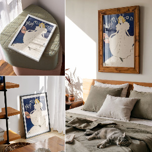 Wall print May Milton