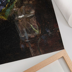 Art print A bouquet of violets