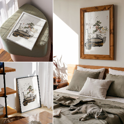 Wall art Tea table