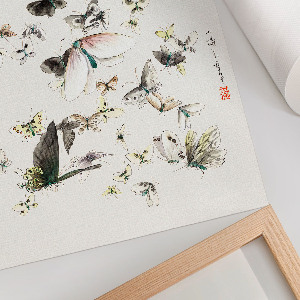 Decorative poster Butterflies and moths