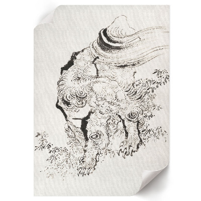 Poster Japanese tiger
