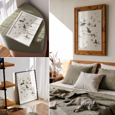 Wall art Butterflies and moths