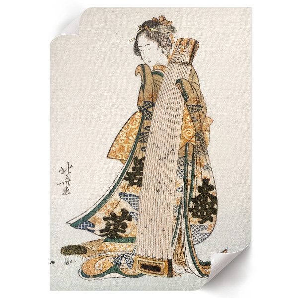 Art print Japanese woman