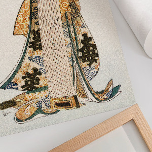 Art print Japanese woman