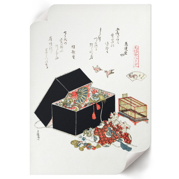 Decorative poster Jewelry box