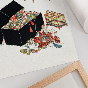 Decorative poster Jewelry box