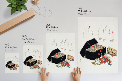 Decorative poster Jewelry box