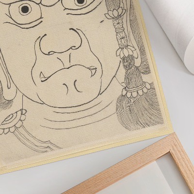 Wall art Fudō Myōō Mask