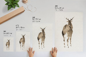 Art print Deer