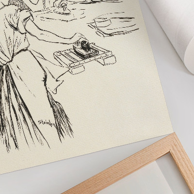 Wall art Laundresses