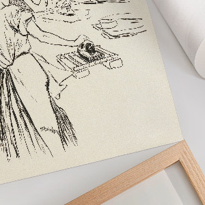 Wall art Laundresses