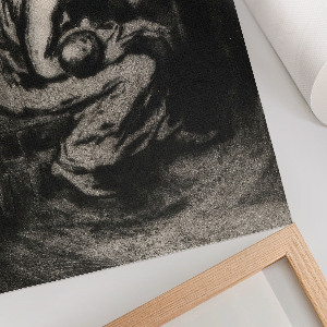 Art print Mother with child