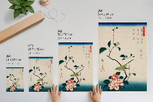 Decorative poster The Camellia and the Nightingale