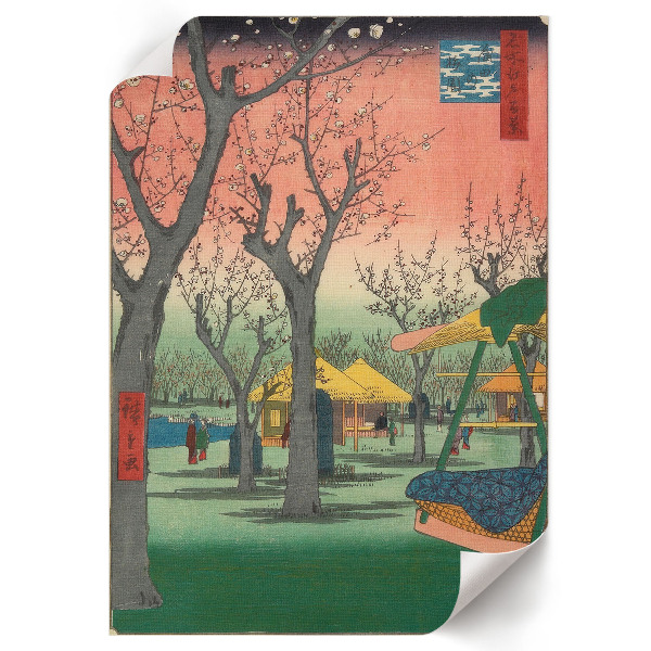 Wall art Plum garden
