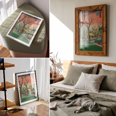 Wall art Plum garden