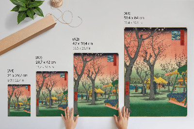 Wall art Plum garden