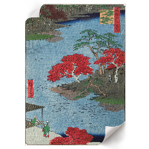 Wall print Autumn in the temple