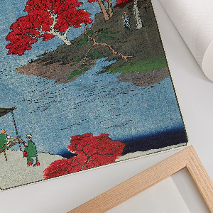 Wall print Autumn in the temple